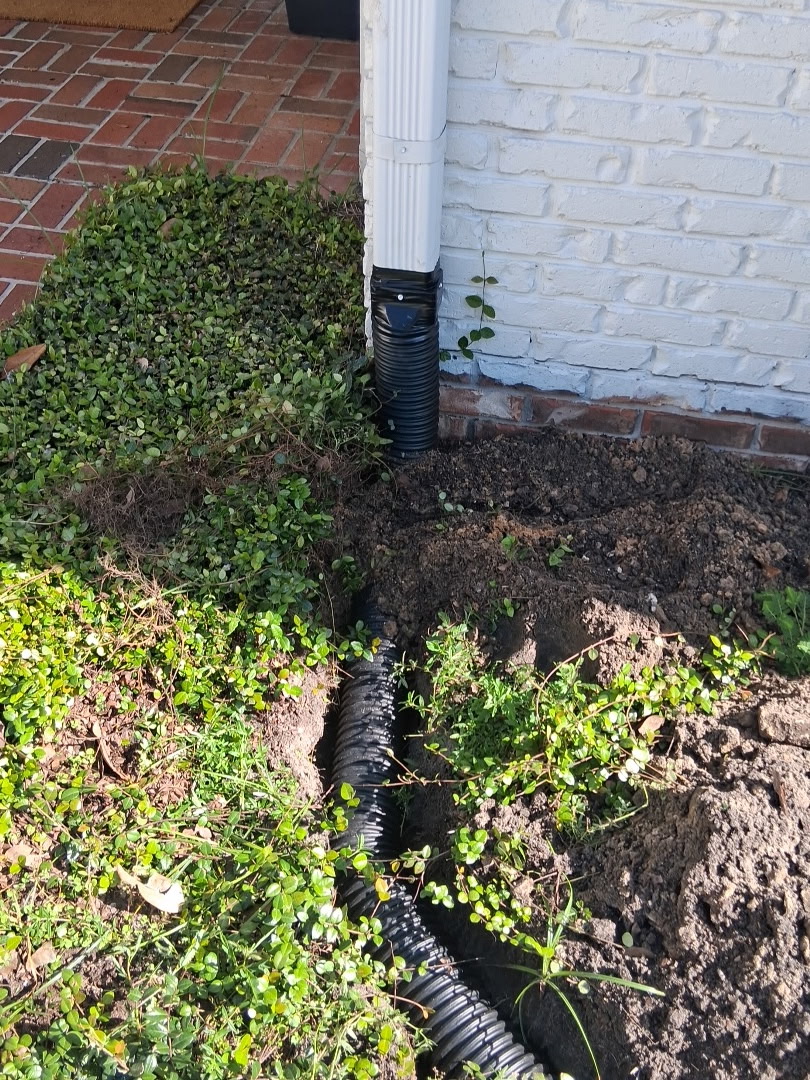PMH Services drainage installation in progress